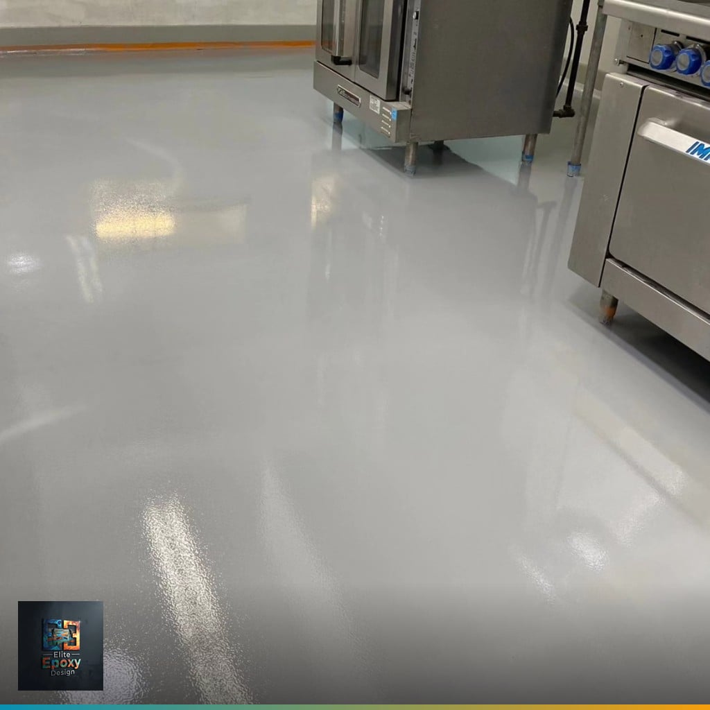 Heavy-duty industrial epoxy floor in Metro Detroit