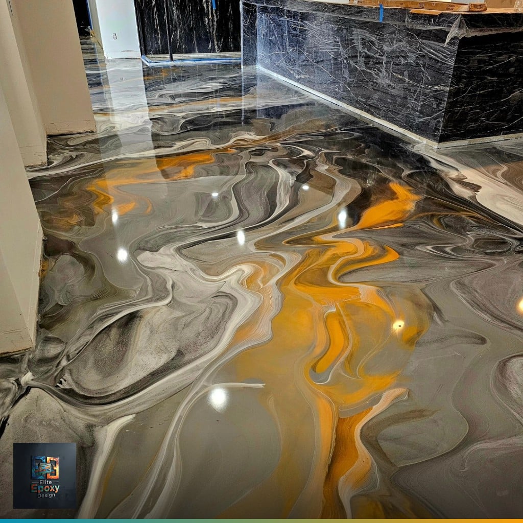 Bold Metallic Design